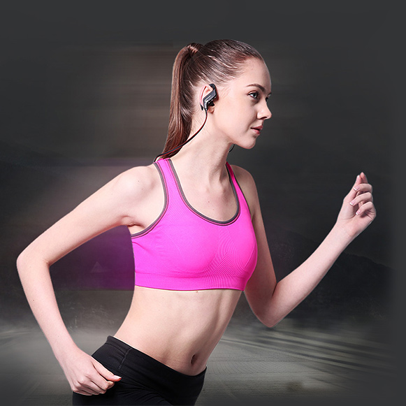 Ideální bezdrátová Bluetooth sluchátka pro sportovce.